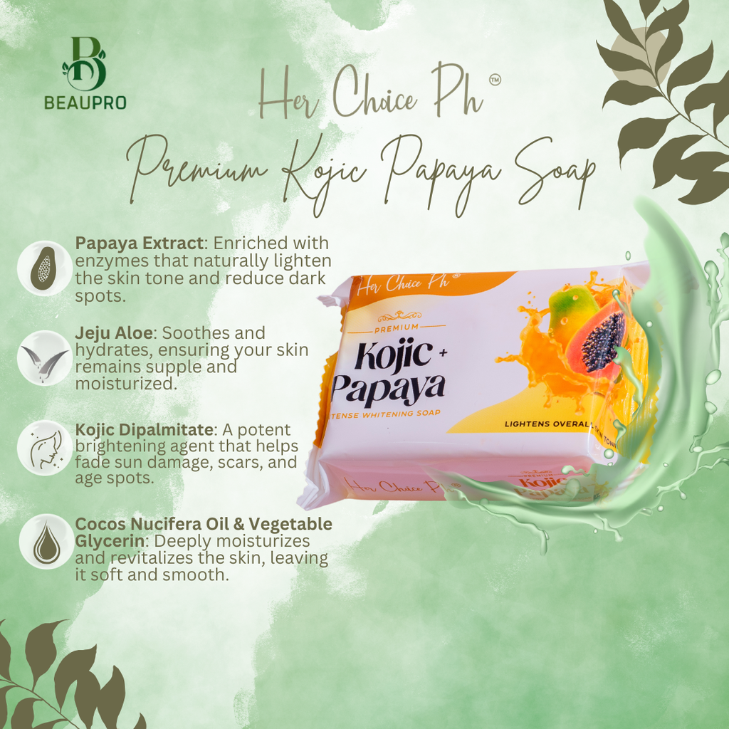 Premium Kojic Papaya Soap