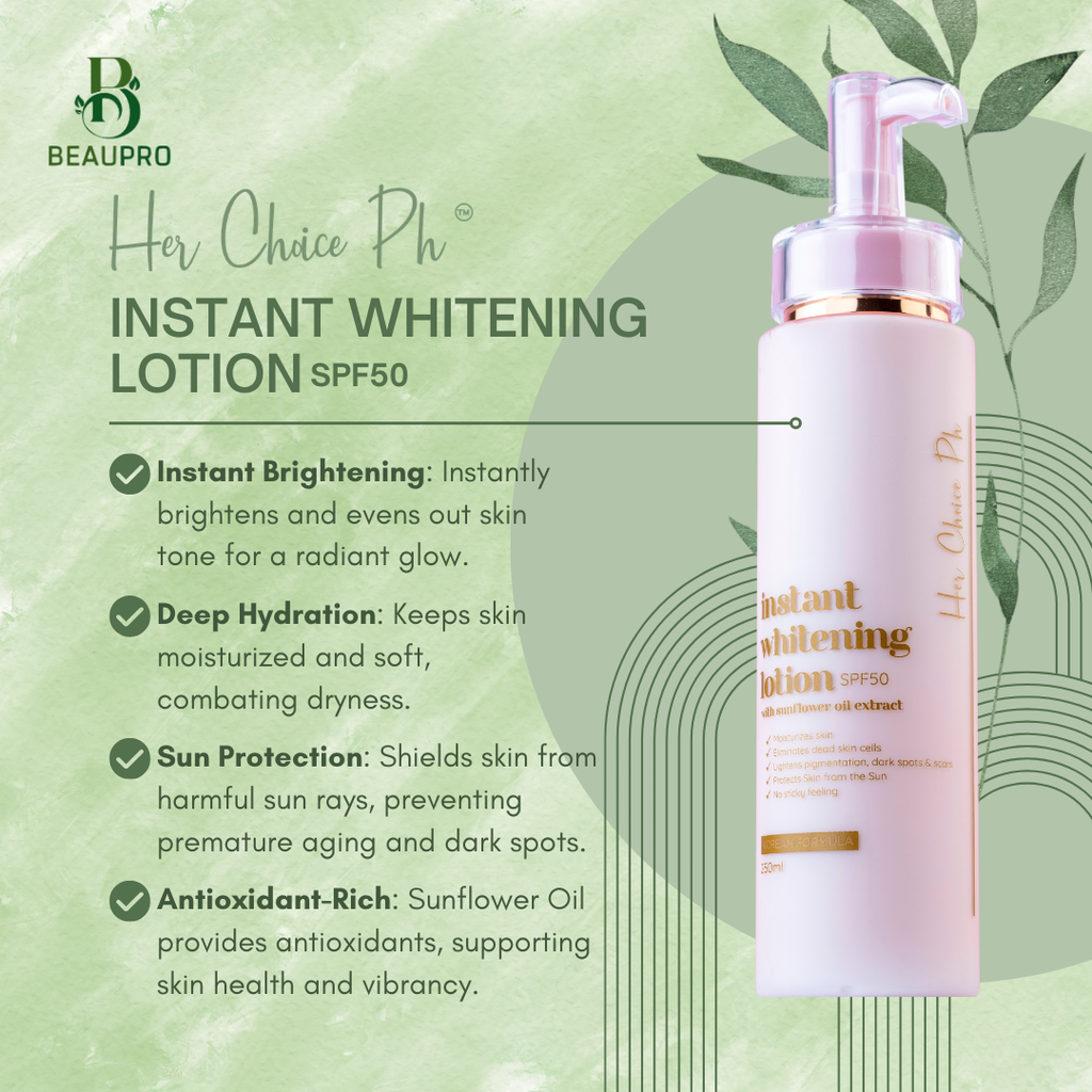 Instant Whitening Lotion with SPF50++++
