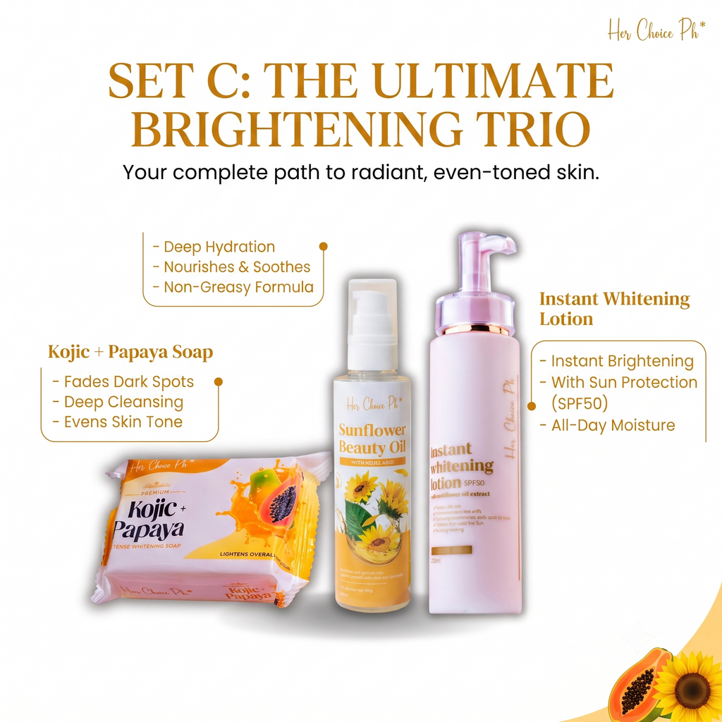 SET C Fast Whitening Trio
